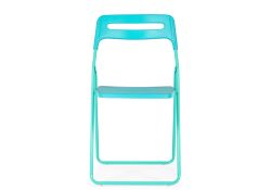 Пластиковый стул Fold складной blue