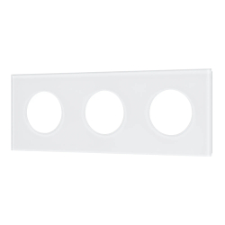 Рамка стеклянная FRM-GLARE-GC-3-WH (Arlight, -) 043838