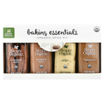 Simply Organic, Baking Essentials, набор органических специй, ассорти, 4 специи
