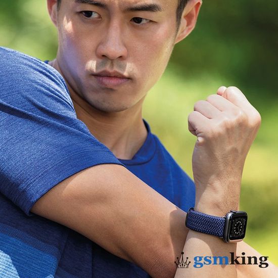 Uniq ASPEN Weavex Strap for Apple Watch 42|44|45mm Blue