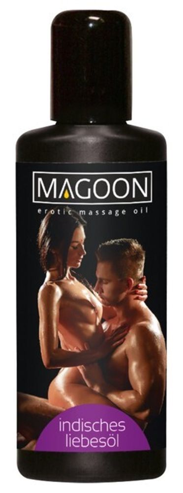 Масло Массажное Magoon Indian Love с ароматом 1000 и 1 ночи (200 мл) (Цвет: прозрачный)