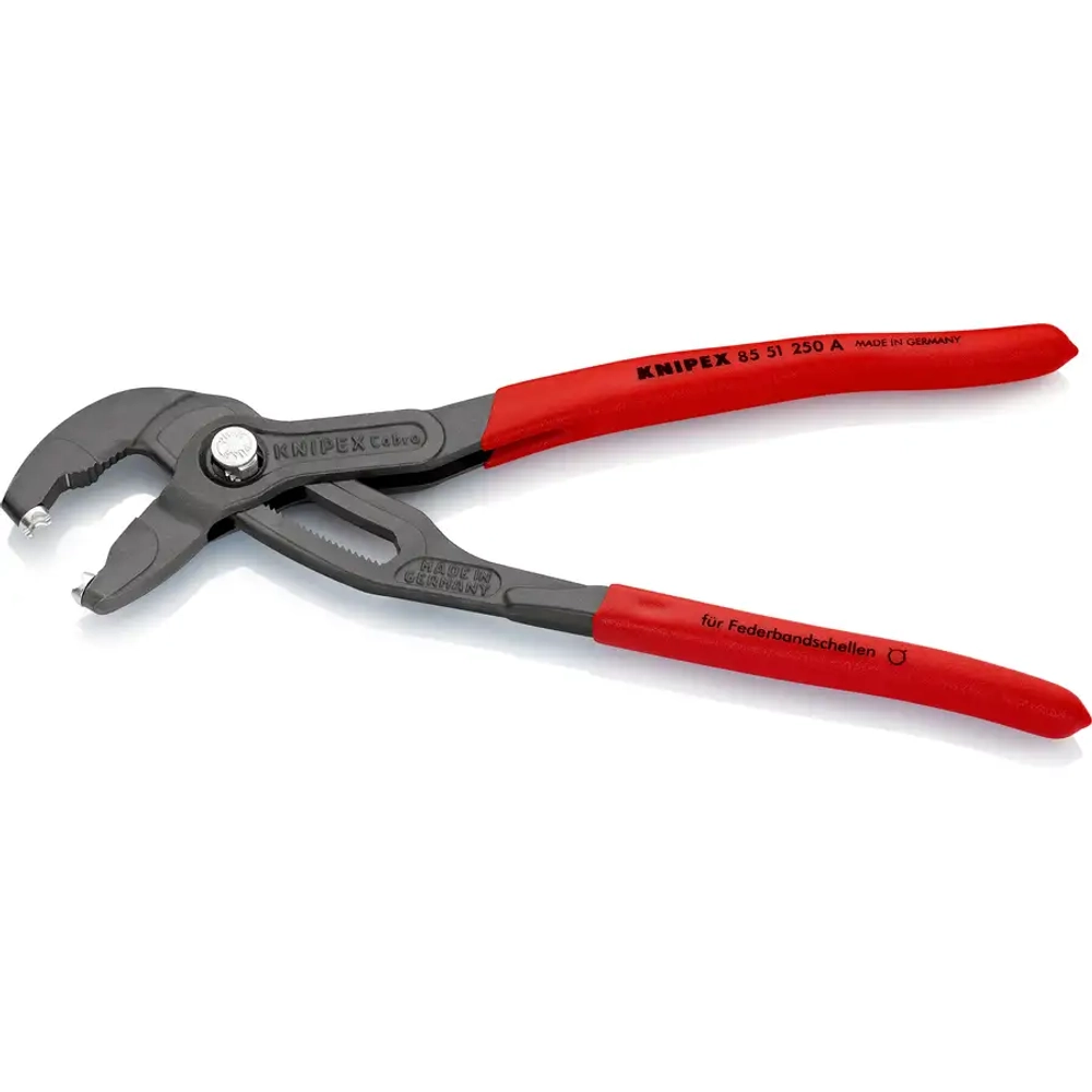 Щипцы для пружинных хомутов черненая 250 мм Knipex 85 51 250 A