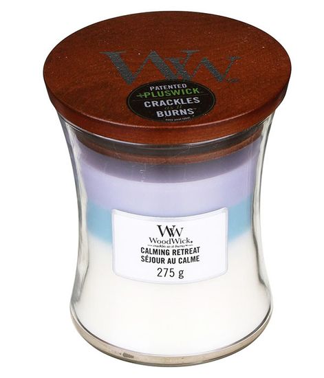 Успокаивающий ретрит, ароматическая свеча, WoodWick