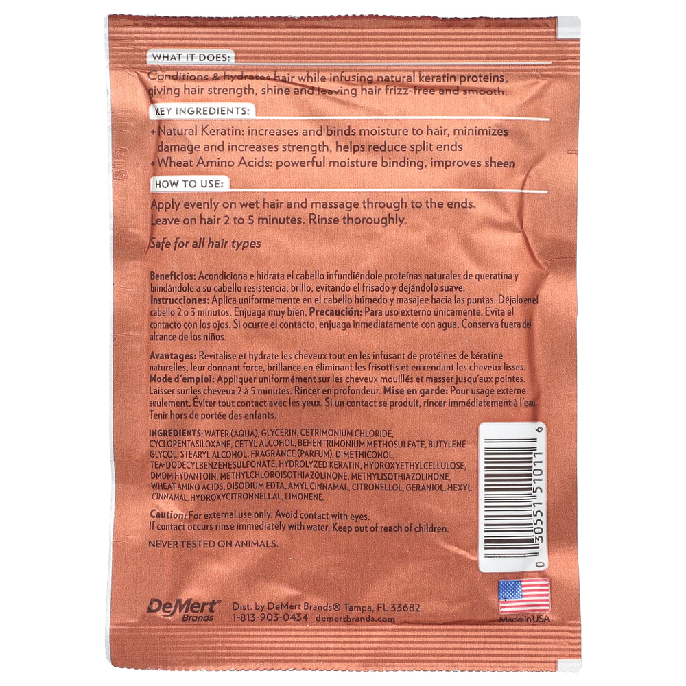 Hi Pro Pac, интенсивное протеиновое средство для ухода, кератин и протеин для выпрямления волос, 52 мл (1,75 жидк. унции)