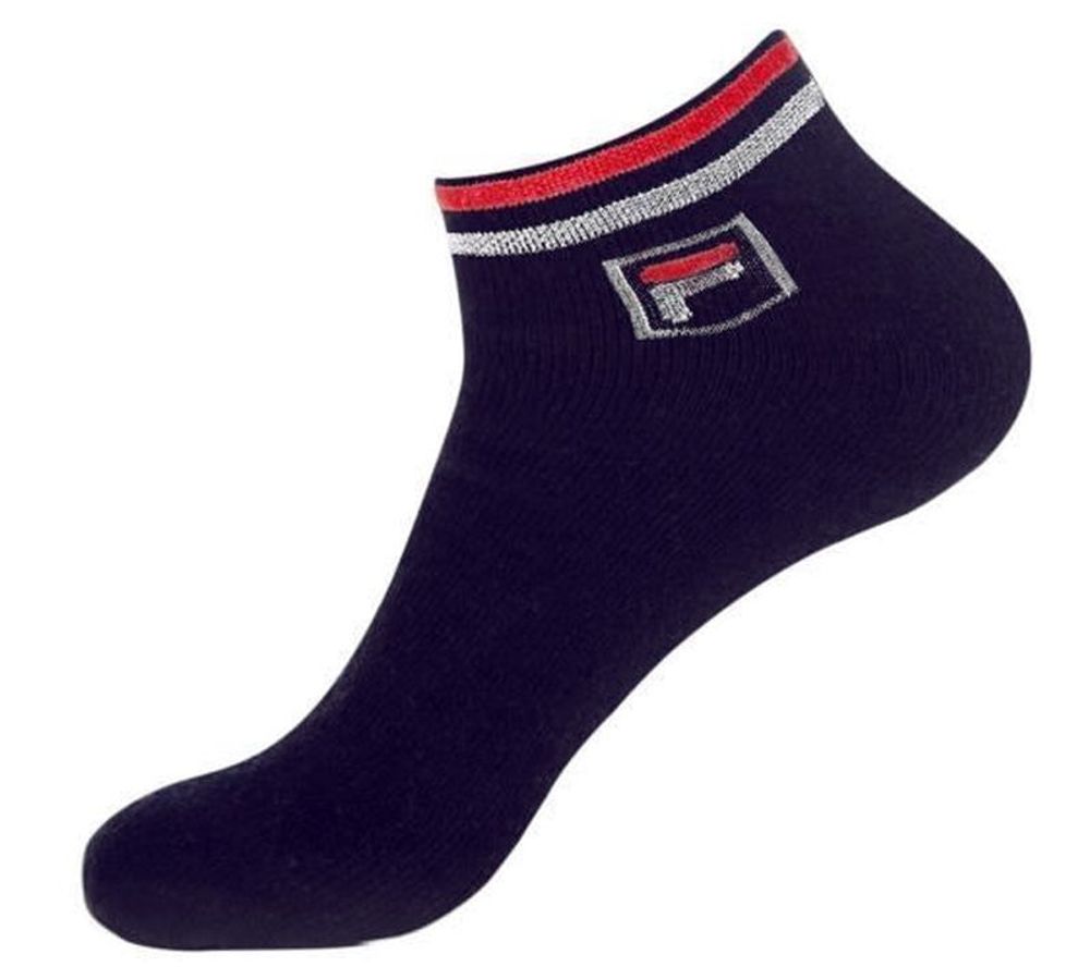 Теннисные носки Fila Calza Quarter Socks 2P - navy