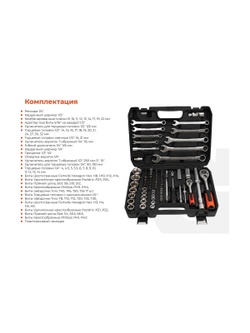 Набор инструментов Gigant DIY 82 предмета GDAS-82