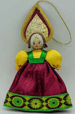 Кукла - подвеска сувенирная