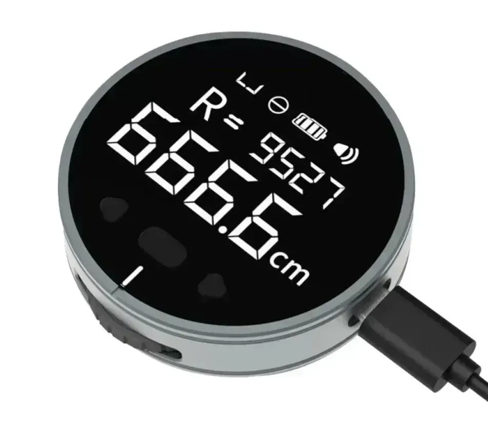 Рулетка электронная Xiaomi DUKA/ATuMan Mini Q Electronic Ruler Black (черная), шт