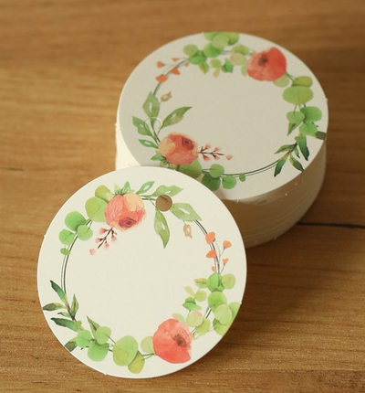 круглая бирка С-68 (упаковка 20 шт.)