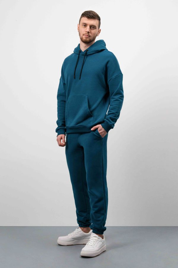 Худи №2 Мужская Синий индиго - фото 3