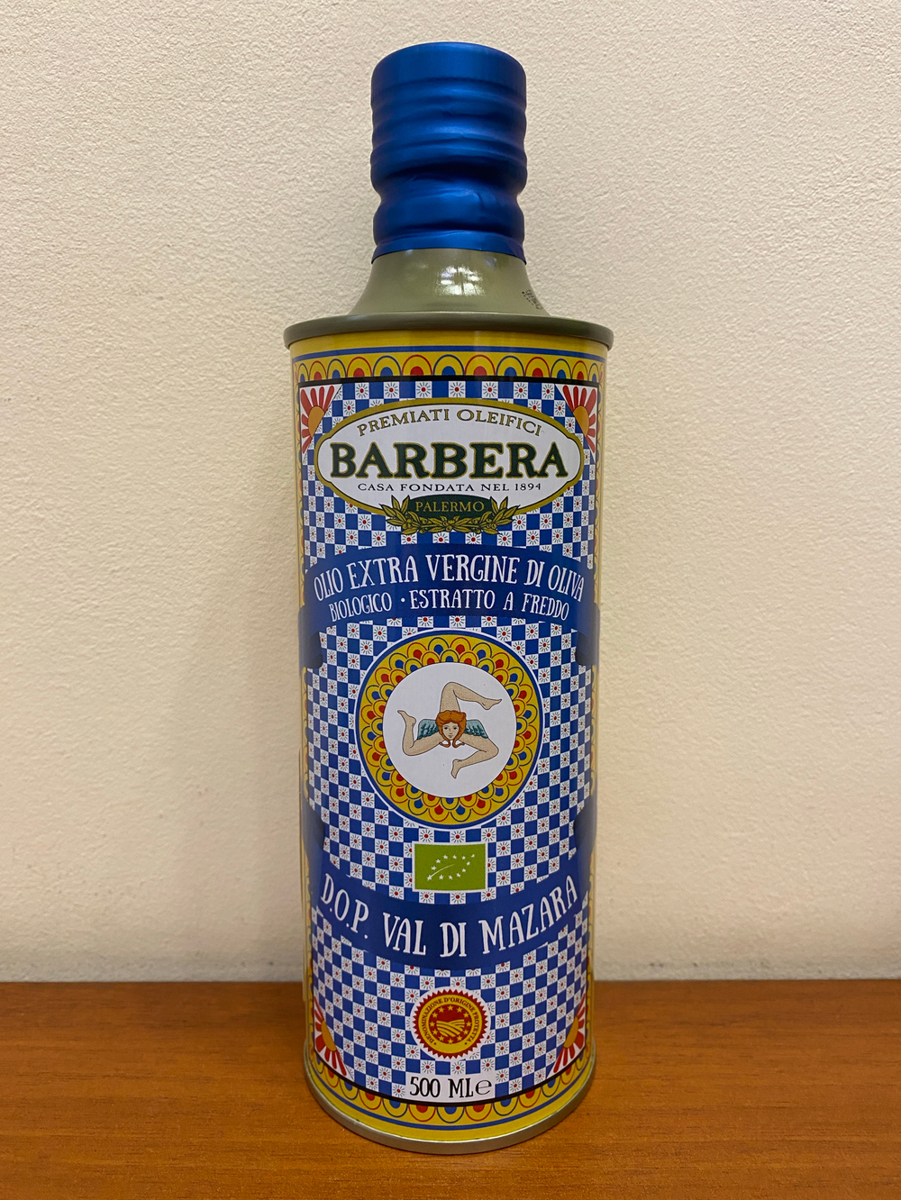 Оливковое масло BARBERA Extra Virgin D.O.P. Val di Masara, Organic Bio, 500, Италия