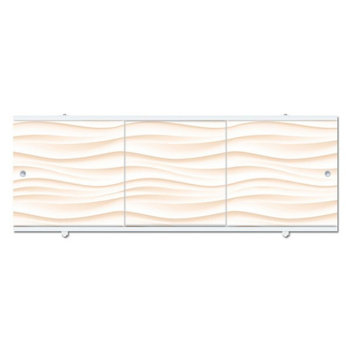 Экран для ванны ПРЕМИУМ А (алюм. профиль) 1,7 песочный