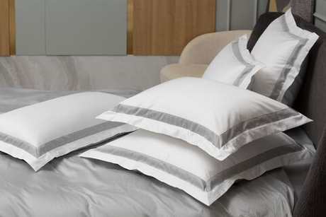 Наволочки 2шт 70х70 German Grass Alpine Ash Grey Allure с широким кантом