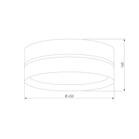 Потолочный светильник TK Lighting 6577 Linobianco