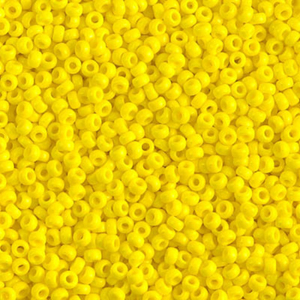 Miyuki Seed Beads 11/0 Opaque Yellow SB0404D