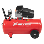 MTX Компрессор воздушный КК-2200/100 маслянный 2,2кВт 350л/мин 100л прямой привод