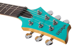 Schecter C-6 DELUXE SATIN AQUA