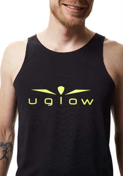 МАЙКА МУЖСКАЯ TOP TANK | BLACK YELLOW