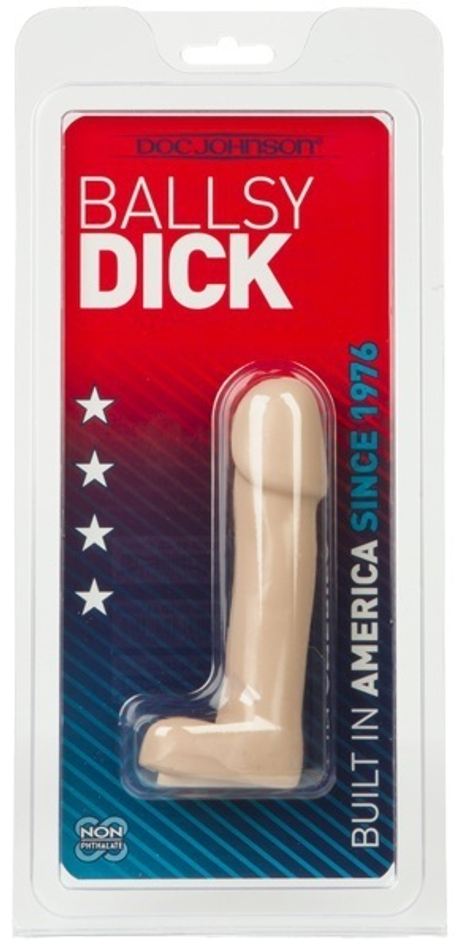Фаллос BALLSY DICK для анальной стимуляции