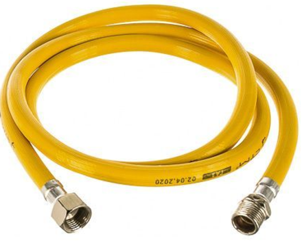 Шланг газовый 0,5м гайка-штуцер резиновый (С-Петербург)