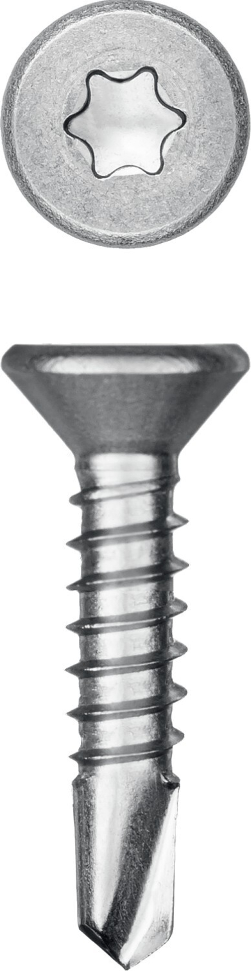 Нержавеющие саморезы DS-C с потайной головкой, 16 х 4.2 мм, 500 шт, KRAFTOOL