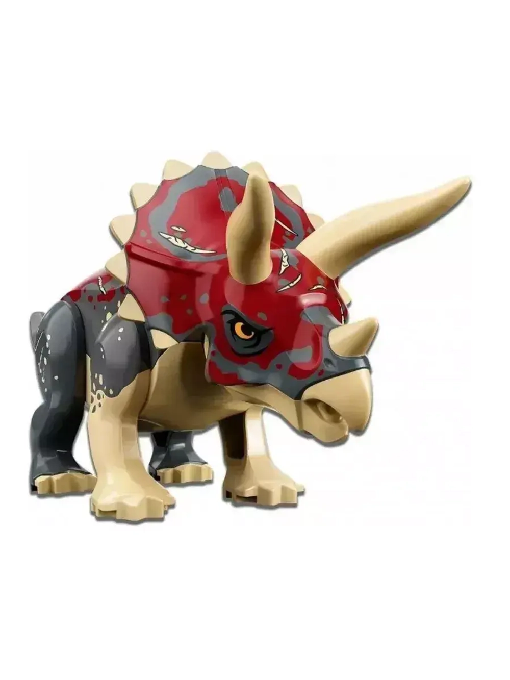 Конструктор Нападение трицератопса на пикап 210 деталей