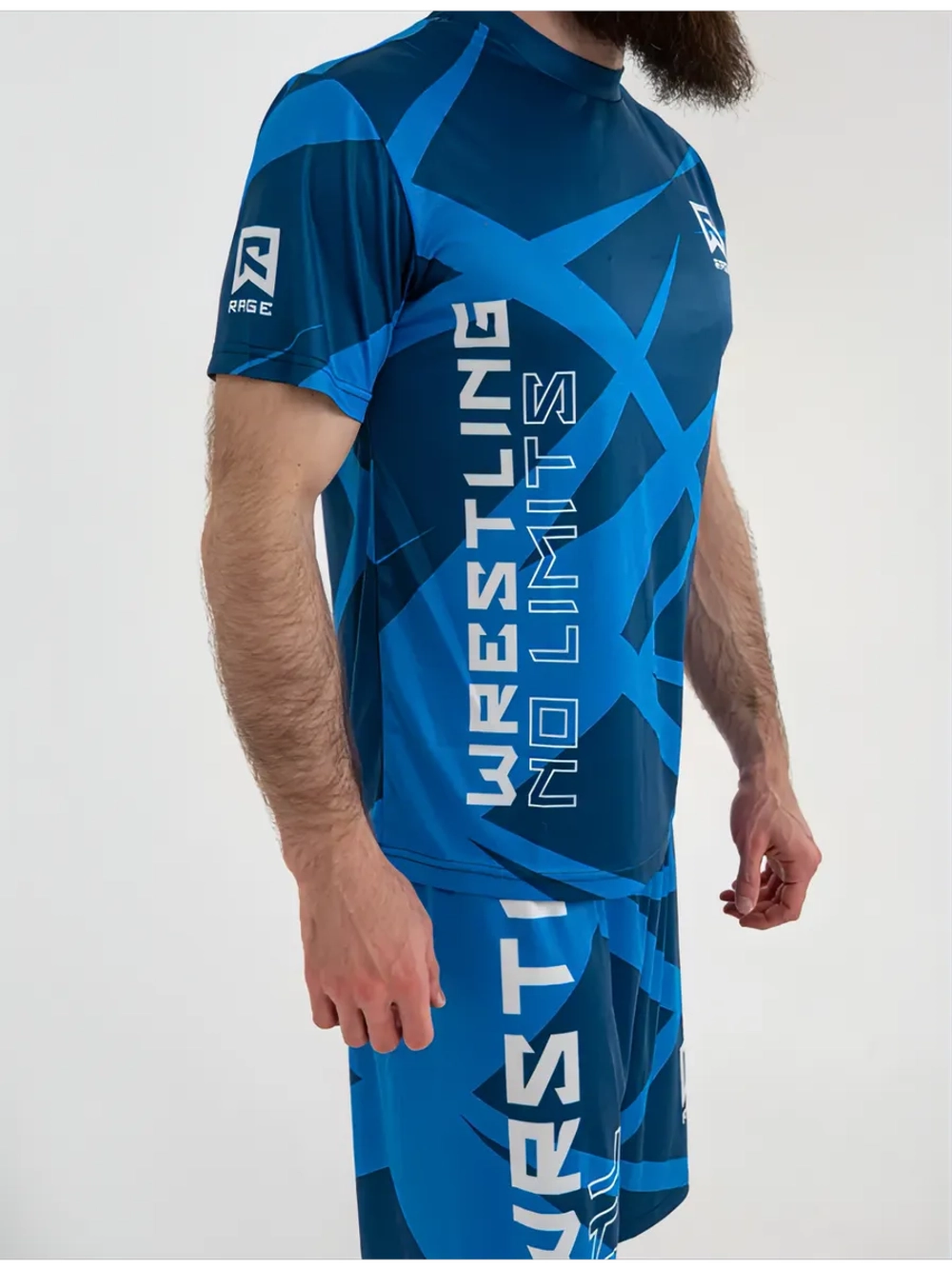 Костюм компрессионный шорты и футболка для тренировок