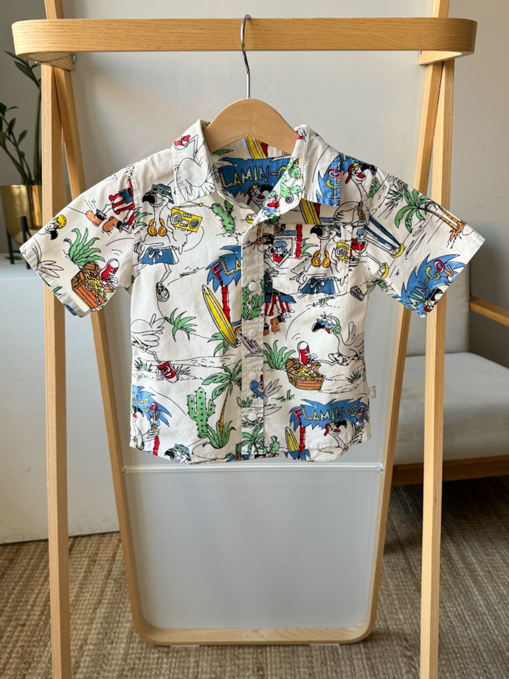 Хлопковая рубашка Stella McCartney, 92