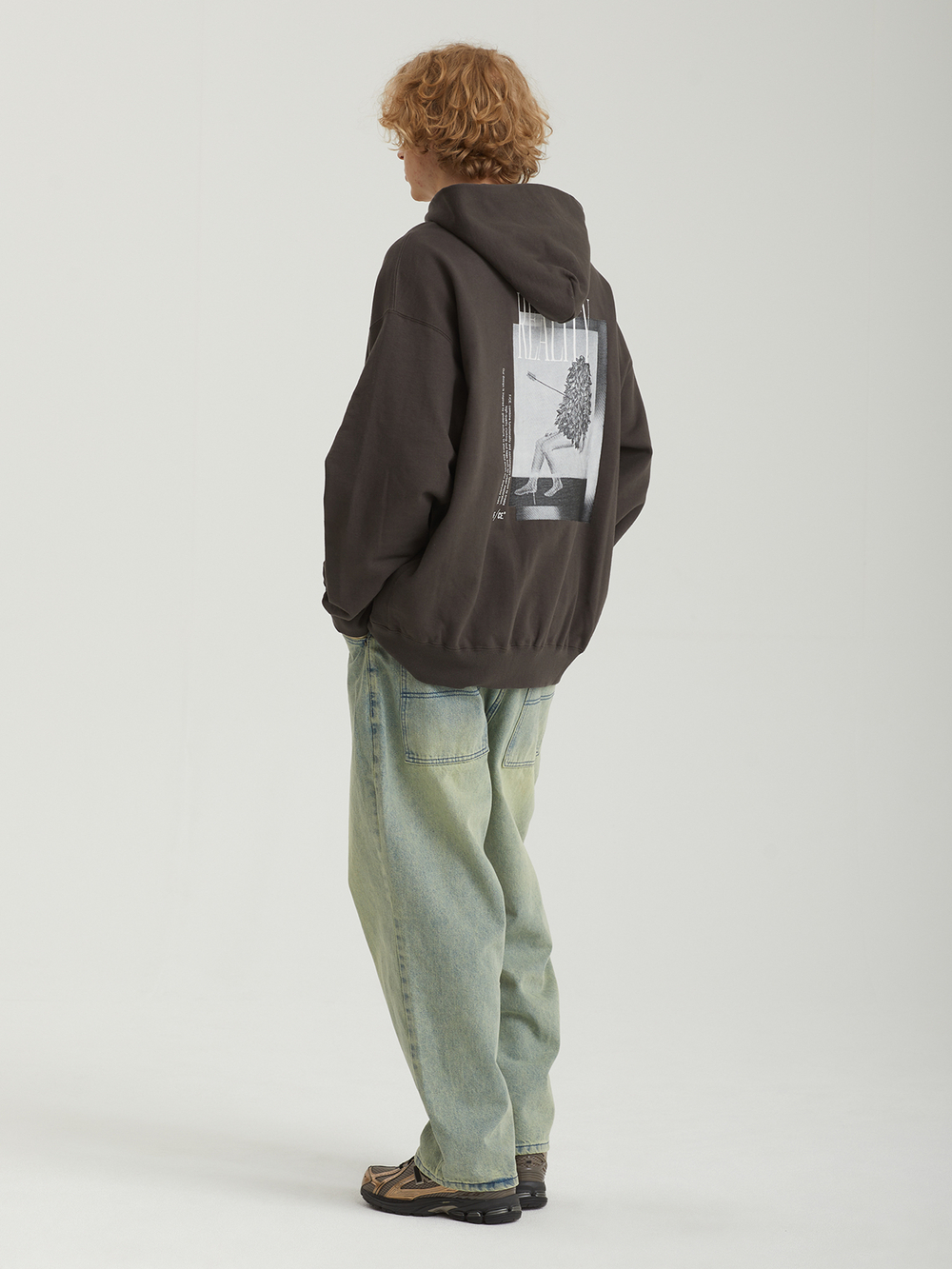 Мужская Толстовка Hidden Identity By M.enomoto Type-b