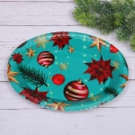 Поднос пластиковый «Вечерний вальс» 31,5*24*4см