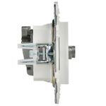 SKANDY Розетка двойная TV+SAT SK-A13W арктический белый IEK
