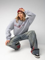 Свитшот оверсайз с принтом old money