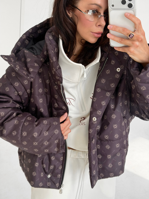 Куртка-трансформер шоколад