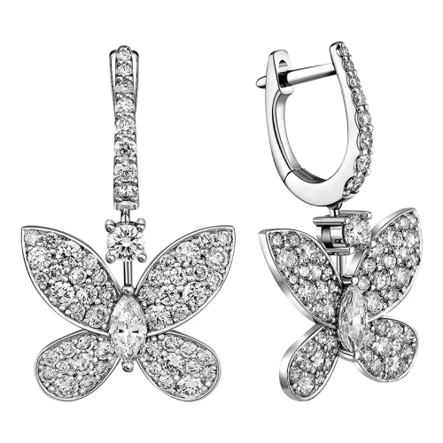 Серьги  2,568 ct