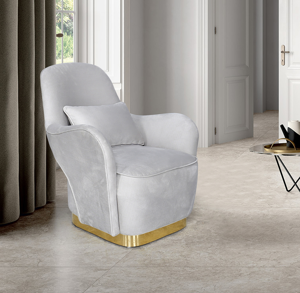 Кресло с  подушкой Garda Decor 87YY-1837 CRE