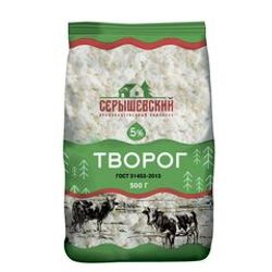 ТВОРОГ 5% 500 ГР /МЕЛЬНИЧЕНКО/ БЗМЖ