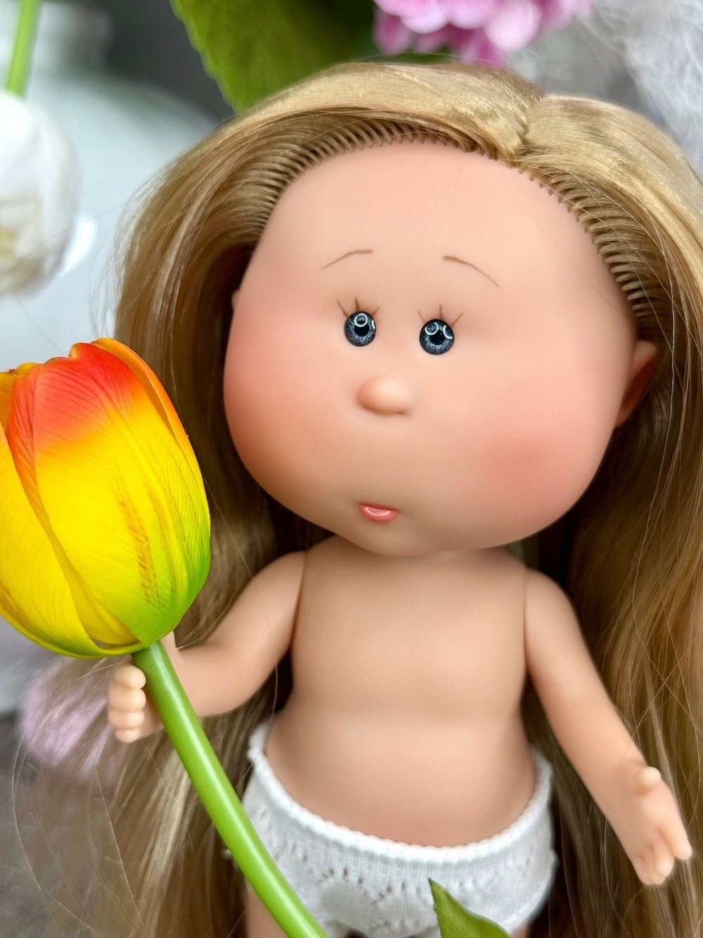 Кукла для девочки виниловая 23см Маленькая Мия без одежды (3199W1A-3)