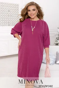 Платье 2482-фуксия Minova