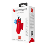 Красный стимулятор клитора Magic Devil (Цвет: красный)