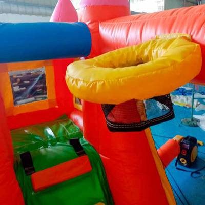 Коммерческий батут "Замок маленького волшебника" 2,8*2,8*2,1 м