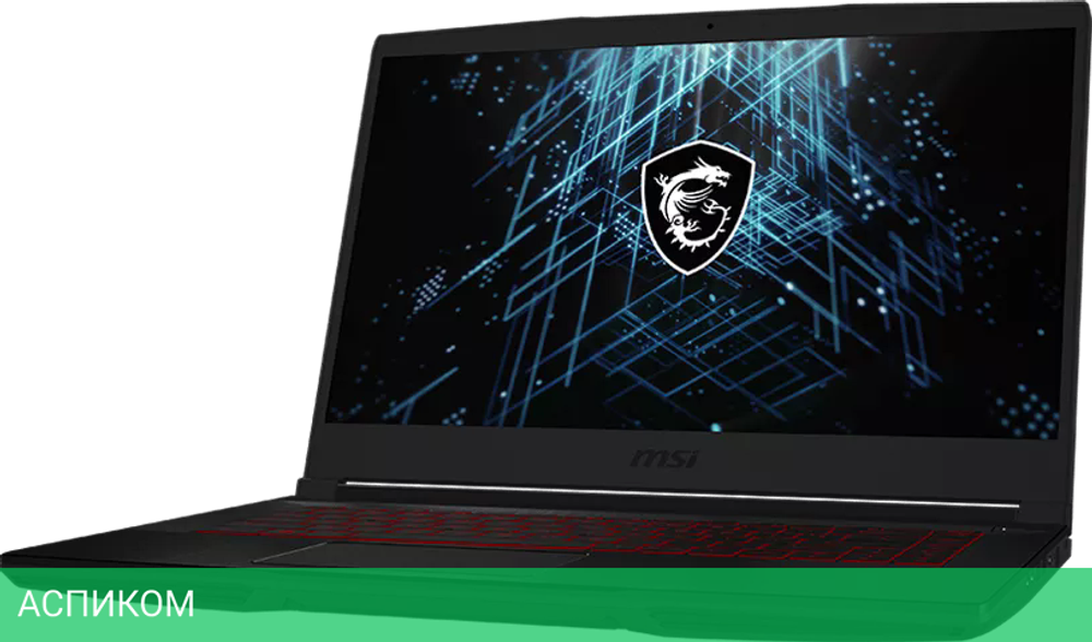 Ноутбук MSI GF63 Thin 11UCX-1622XBY