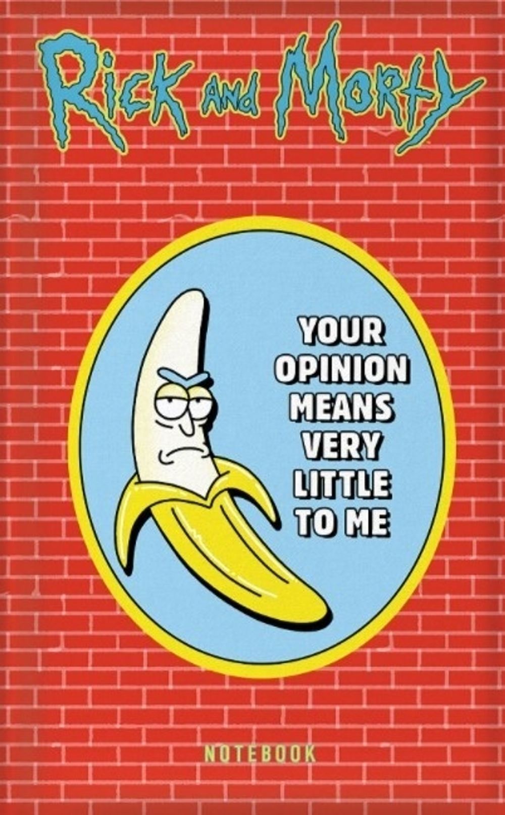 Блокнот. Банан Рик