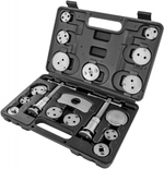 ACPTK18 Приспособление для возврата поршней дисковых тормозных механизмов в наборе, 18 предметов