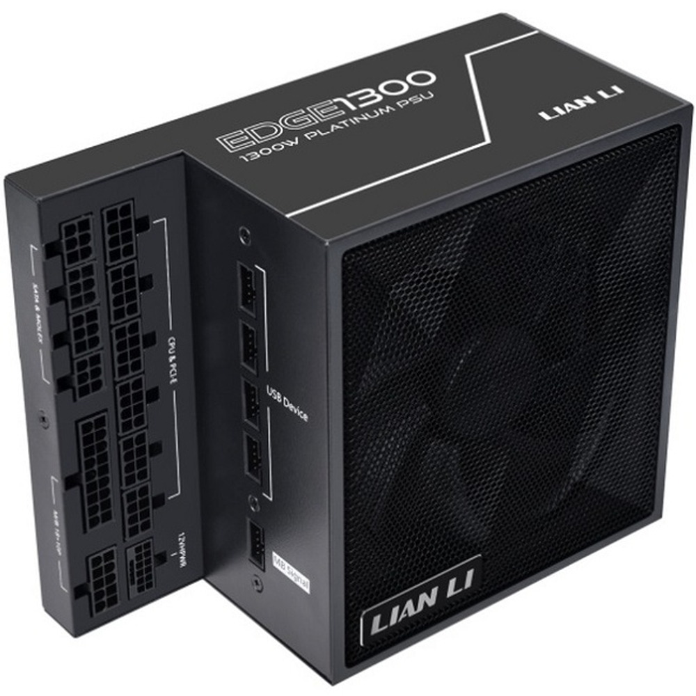 Блок питания Lian Li 1300W EG1300 Black, модульный, 16 Pin PCIe 5.1, 80 PLUS Platinum (G9P.EG1300.BE00.RU)