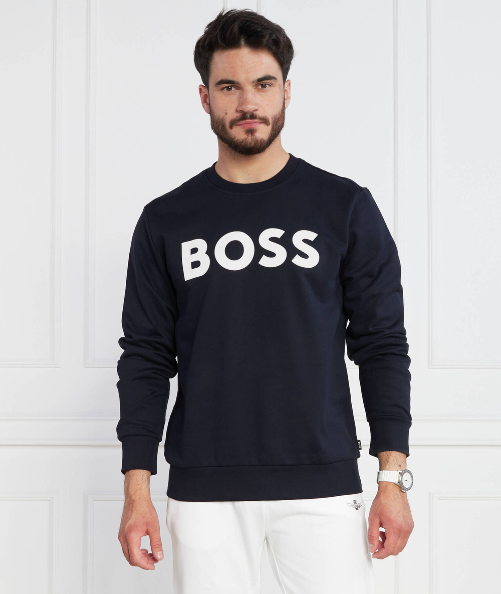 Худи Soleri 02 BOSS BLACK - графитовый(50496642)