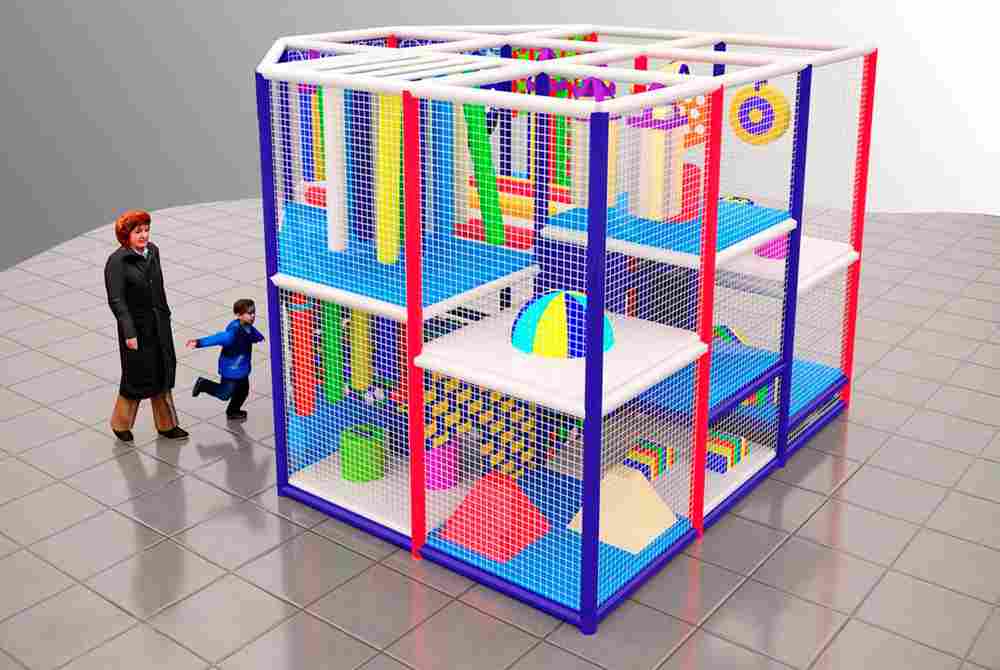 Детский игровой лабиринт «Рыбкино царство»