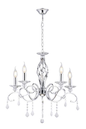 1208/5 CR (1) Люстра (RL) #