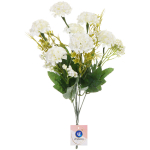 Искусственные цветы «Летняя фантазия» Гортензия 30см цвет белый
