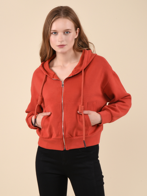 Толстовка женская на молнии