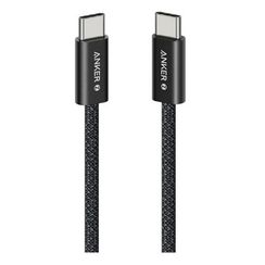 Кабель Anker Dirt-Resistant USB-C to USB-C Cable 240W 1.8 м (A8060H12) Black